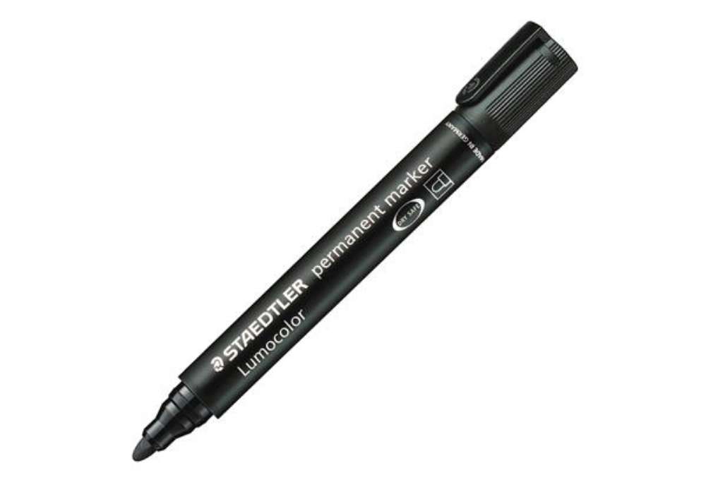 Immagine di Marcatore Lumocolor Permanent 352 - punta tonda - tratto 2 mm - nero - Staedtler