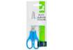 Immagine di Forbici per bricolage in blister Q-Connect rosso e blu 13,5 cm - E-KF01229 IA