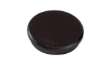 Immagine di Magneti Dahle rotondi Ø 32 mm nero altezza 7 mm - forza 8 N - conf. 10 pezzi - R955329