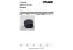 Immagine di Magneti Dahle rotondi Ø 38 mm rosso altezza 13,5 mm - forza 25 N - conf. 10 pezzi - R955383