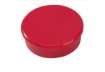 Immagine di Magneti Dahle rotondi Ø 38 mm rosso altezza 13,5 mm - forza 25 N - conf. 10 pezzi - R955383