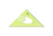 Immagine di Squadra ARDA Linea Elastika plastica flessibile verde trasparente 45° cm 30 EL4530