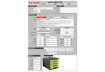 Immagine di Cassettiera 4 cassetti ARDA Mydesk polistirolo e materiale infrangibile grigio/verde - 18P4PV