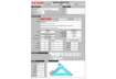 Immagine di Squadra ARDA Linea Tecnoschool polistirolo termoresistente azzurro trasparente 45° cm 35 - 40135SS