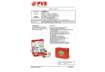 Immagine di Valigetta Pronto Soccorso PVS arancio 2 persone - Dimensioni 25x19x9 cm cps513