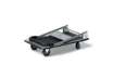 Immagine di Carrello portapacchi Serena Group in lamiera rinforzata grigio/nero 91x61x87 cm - portata 300 kg - P
