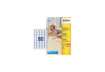 Immagine di Etichette bianche rimovibili AVERY 35,6x16,9 mm - 80 et/foglio - stampanti laser/inkjet Conf. 25 fog