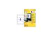 Immagine di Etichette bianche per raccoglitori Avery Ultragrip™ 61x192 mm - 4 et/foglio - stampanti laser - Conf