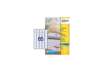 Immagine di Etichette bianche per buste AVERY QuickDRY™ 38,1x21,2 mm - 65 et/foglio - stampanti inkjet - cf. 25