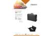 Immagine di Borsa pilota Alassio GENOVA in ecopelle 45,5x20x34 cm nero 45028