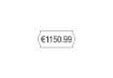 Immagine di Etichette permanenti per prezzatrici 1 linea Avery 12x26 mm bianco - Conf. 10 rotoli da 1500 etichet