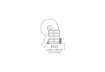 Immagine di Etichette universali Q-Connect 105x42,3 mm bianco 14. et./foglio conf. da 100 fogli - KF10656