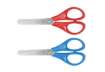 Immagine di Forbici per découpage Q-Connect acciaio punta rotonda colori assortiti rosso e blu 13 cm - KF15295