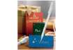 Immagine di Penna roller Pentel Gel Hybrid grip Luna 0.8 mm bianco K118-LW