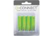 Immagine di Batteria alcalina Q-Connect AA/LR6 1.5 V - conf. 4 pz in blister - KF00489