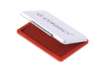 Immagine di Cuscinetto per timbri Q-Connect 11x7 cm rosso KF25212