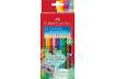 Immagine di Matite colorate Faber-Castell Colour Grip assortiti astuccio da 12 - 112469