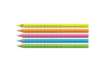 Immagine di Matita evidenziatore Faber-Castell Textliner Dry 1148 Grip Jumbo  giallo fluo - 114807