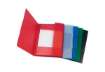 Immagine di Cartellina a 3 lembi Q-Connect A4 ppl dorso 3 cm blu KF02312