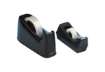 Immagine di Dispenser per nastro da scrivania Q-Connect nero 25 mm x 33/66 m KF11010