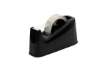 Immagine di Dispenser per nastro da scrivania Q-Connect nero 25 mm x 33/66 m KF11010