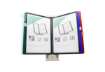 Immagine di Leggio da tavolo o da parete Q-Connect Quickfind 10 pannelli A4 grigio KF06002
