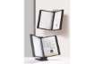 Immagine di Leggio da tavolo o da parete Q-Connect Quickfind 10 pannelli A4 grigio KF06002
