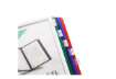 Immagine di Leggio da tavolo o da parete Q-Connect Quickfind 10 pannelli A4 grigio KF06002