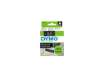 Immagine di Nastro per etichettatrici Dymo D1 12 mm x 7 m bianco/nero S0720610