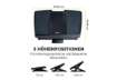 Immagine di Poggiapiedi FELLOWES Professional Series™ Ultimate nero/grigio 8067001
