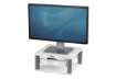 Immagine di Supporto FELLOWES Premium Plus per monitor plastica riciclata grigio 34,3x33,3x6,4-16,5 cm - 91713