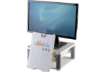 Immagine di Supporto FELLOWES Premium Plus per monitor plastica riciclata grigio 34,3x33,3x6,4-16,5 cm - 91713