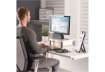 Immagine di Supporto FELLOWES Premium Plus per monitor plastica riciclata grigio 34,3x33,3x6,4-16,5 cm - 91713