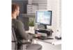 Immagine di Supporto FELLOWES Smart Suites per monitor plus ABS grigio/nero 47,8x32,8cm con vaschetta portaogget