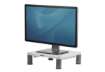 Immagine di Supporto FELLOWES per monitor standard plastica riciclata grigio 10x33x34 cm 91712