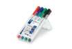 Immagine di Marcatori per lavagne bianche Staedtler Lumocolor whiteboard compact 341 assortiti  astuccio da 4 pe