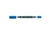 Immagine di Marcatore doppia punta Staedtler Lumocolor permanent duo 348 0,6-1,5 mm blu - 348-3