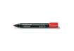 Immagine di Marcatore punta a scalpello Staedtler Lumocolor permanent marker 350 2-5 mm rosso - 350-2