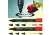 Immagine di Marcatore punta a scalpello Staedtler Lumocolor permanent marker 350 2-5 mm blu - 350-3