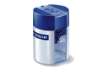 Immagine di Temperamatite con contenitore Staedtler Noris a 2 fori 512 001 grigio-blu 512 001
