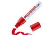 Immagine di Marcatore a gesso liquido edding 4090 punta scalpello 4-15 mm rosso E-4090 002