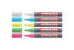 Immagine di Marcatore Neon per lavagne edding 725 punta scalpello 2-5 mm bianco E-725 049