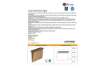Immagine di Cartelle sospese orizzontali per cassetti CARTESIO ECO 33 cm fondo V avana conf. da 25 - 100/330-A1
