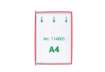 Immagine di Buste per leggio Tarifold® T-Technic A4 rosso - PVC bordo rinforzato Conf. 10 pezzi - B114003