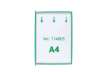 Immagine di Buste per leggio Tarifold® T-Technic A4 verde - PVC bordo rinforzato Conf. 10 pezzi - B114005