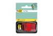 Immagine di Segnapagina removibili Post-it® Index Medium con dispenser rosso 50 segnapagina - 680-1