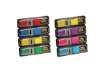 Immagine di Segnapagina removibili Post-it® Index Mini con dispenser blu, giallo, verde, rosso  4 confezioni da
