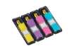 Immagine di Segnapagina removibili Post-it® Index Mini con dispenser vivaci assortiti 4 confezioni da 35 - 683-4