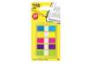 Immagine di Segnapagina removibili Post-it® Index Mini con dispenser brillanti assortiti 5 confezioni da 20 - 68