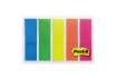 Immagine di Segnapagina removibili Post-it® Index Mini full color con dispenser fluo assortiti  conf. da 100 - 6